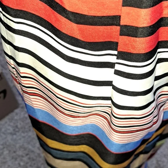 Jessica Simpson size M multicolored striped maxi sundress - Picture 5 of 5
